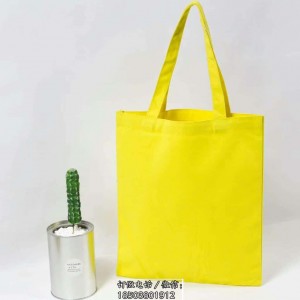 空白黃色帆布袋訂做