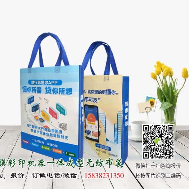 銀行金融機構(gòu)無紡布袋手提袋廣告宣傳袋可以訂做嗎？  第3張