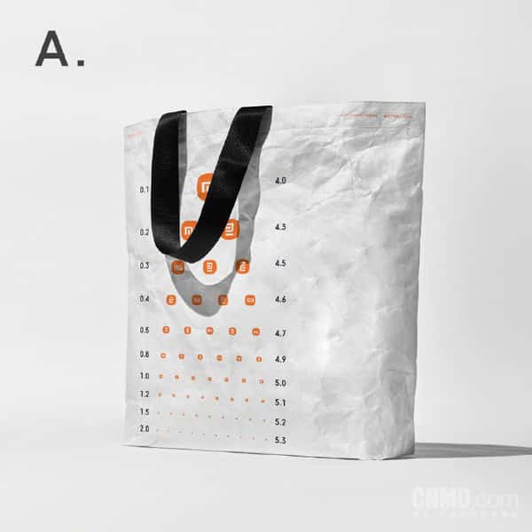 官方玩梗最為致命!小米推出“視力表”款小米環保袋 第3張 官方玩梗最為致命!小米推出“視力表”款小米環保袋 第3張