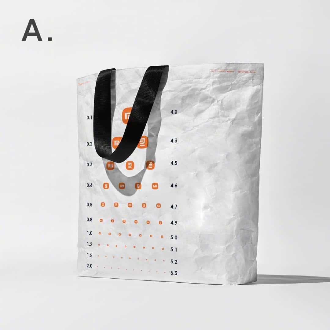 真會玩!小米將推出「視力表」環保袋 第2張 真會玩!小米將推出「視力表」環保袋 第2張