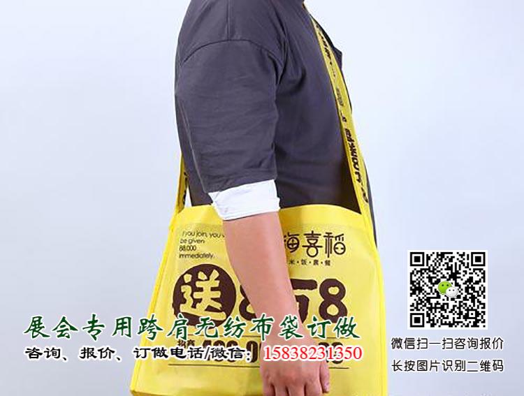 成都糖酒會(huì)出新寵啦！尼龍大挎包（無紡布跨肩袋），你背了沒？  第23張